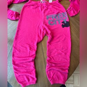 FreeCity Logo Cotton Sweatpants